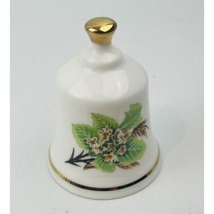 Danbury Mint Missouri Hawthorn Official State‎ Flower Bell Collection